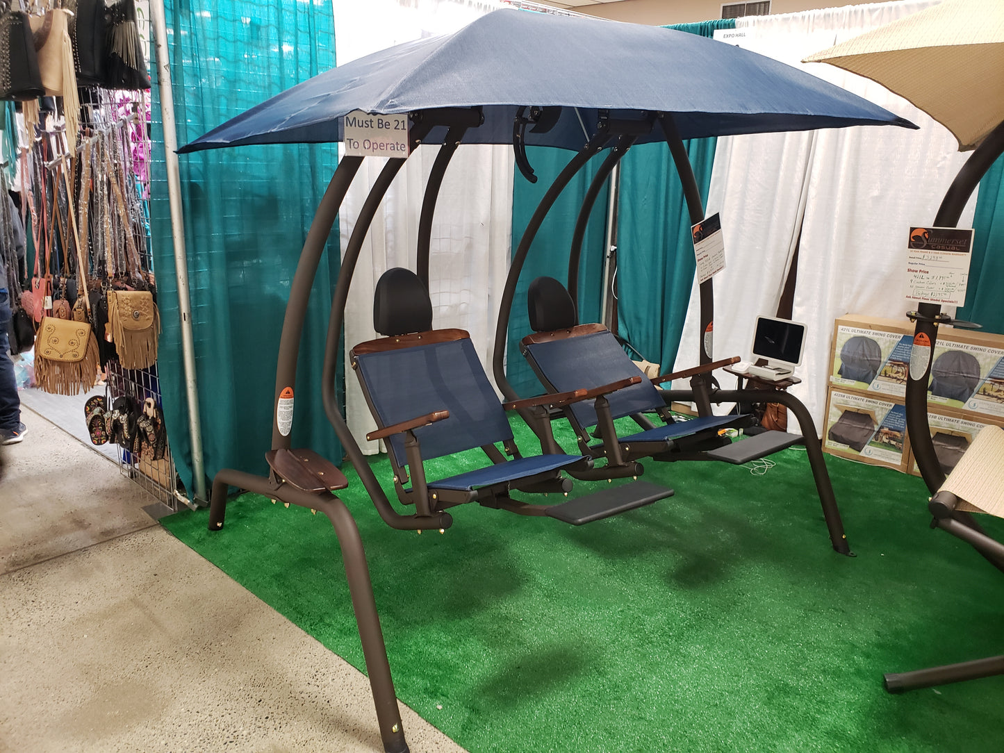 Dupioni Sapphire 422SB Sunset Swing Skin