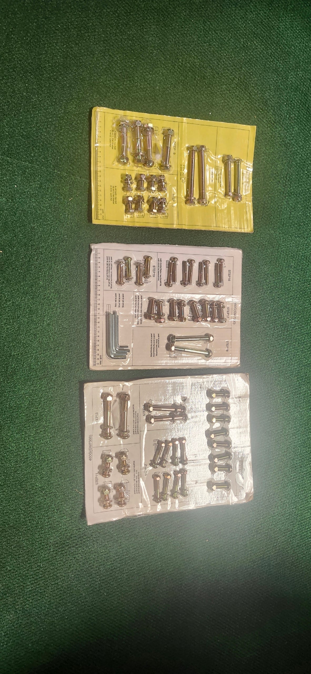 422SB Bolt Kit Steps 6-10
