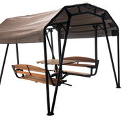 460 GN Sunset Swing Glider - Mocha Color