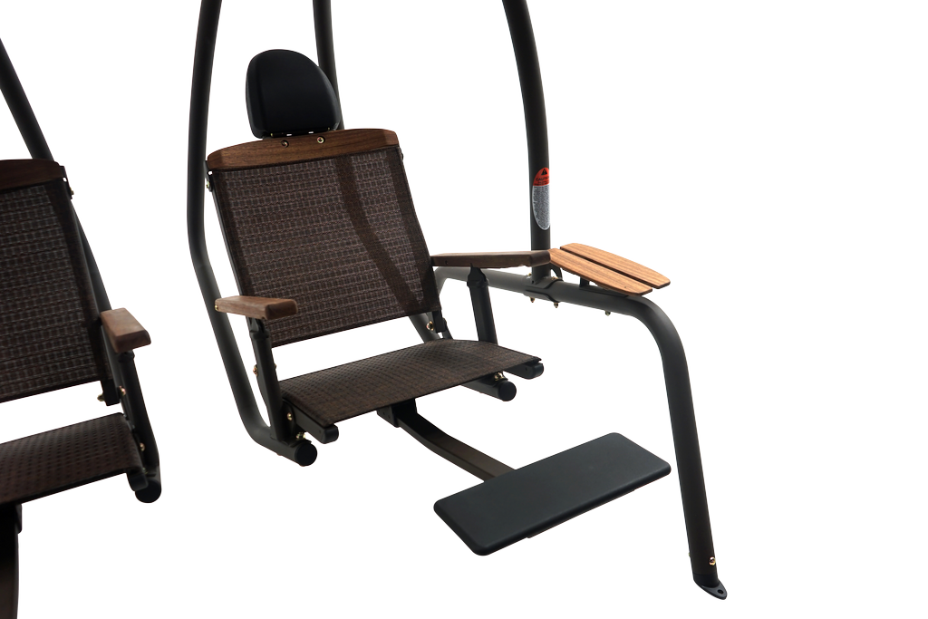 Reclining lounge swing shop
