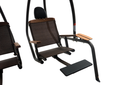422SB Dual Recliner Sunset Swing - Mocha Color